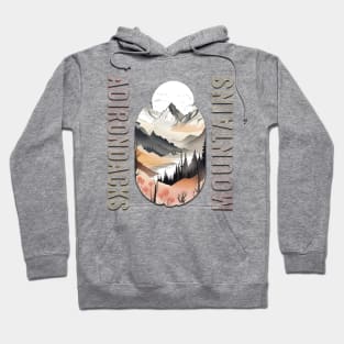 Adirondacks Mountains Hoodie